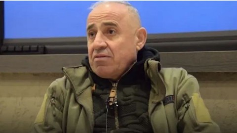 Der georgische General Tristan Zitelaschwili. Screenshot aus Sputnik-Video