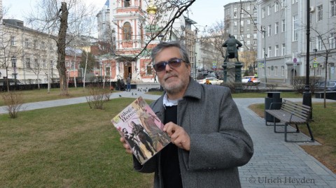 Titelbild: Luiz Carlos Prestes im April 2023 in Moskau, Foto: Ulrich Heyden
