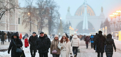 »Das Volk geht nur auf die Barrikaden, wenn es schlecht lebt«: Moskau im dritten Kriegswinter (15.12.2024) Foto: IMAGO/ITAR-TASS